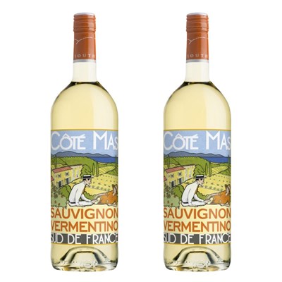 Cote Mas Blanc Sauvignon Vermentino 75cl White Wine Twin Set
